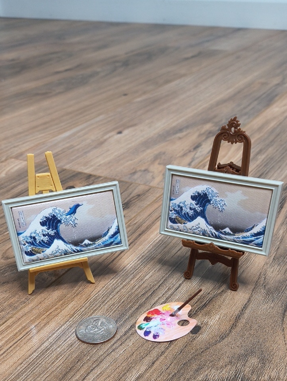 Zuru Mini Brands Masterpieces Framed 'Great Wave' Art Prints